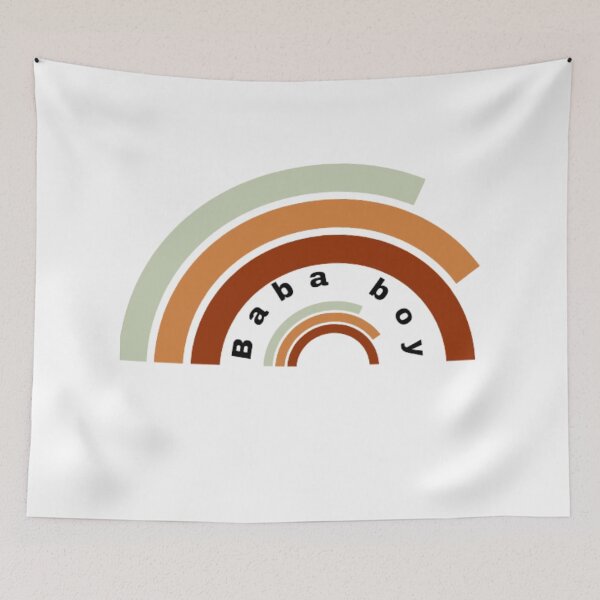 Item preview, Baba boy boho rainbow,dad best love designed and sold by DeeCeeFashion.