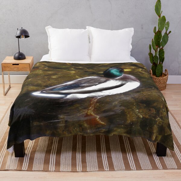 Item preview, Swimming Mallard designed and sold by MandysArtCorner.