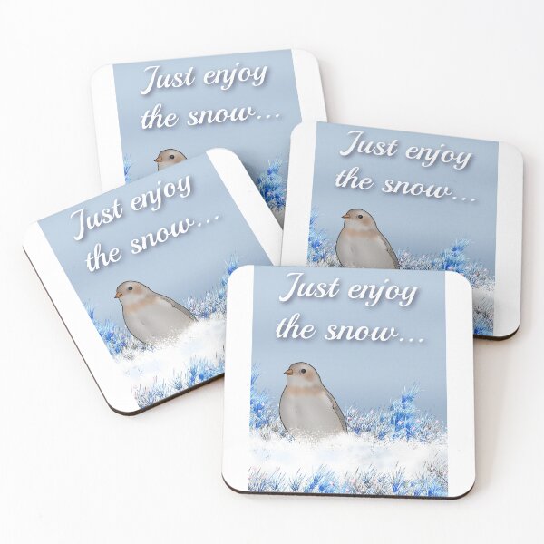 Item preview, Happy Snow bunting- Wild Life Winter Birds designed and sold by Midnightviera.