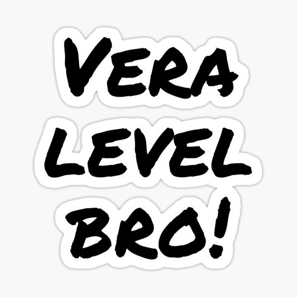  Vera Level Bro Tamil Saying Sticker For Sale By ArtifyThat Redbubble