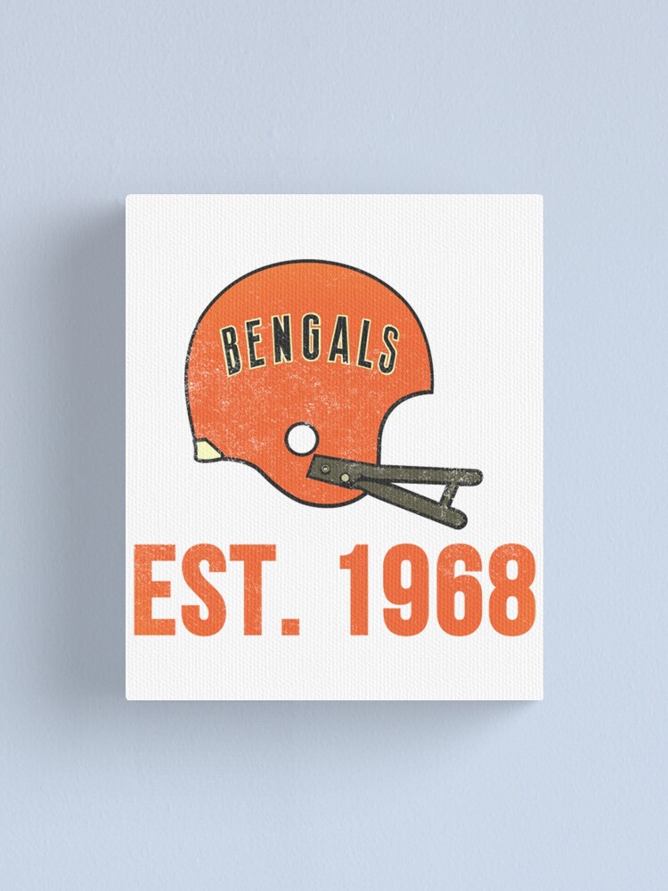 Cincinnati Bengals Sweatshirt Cincinnati Est 1968 Retro Tiger