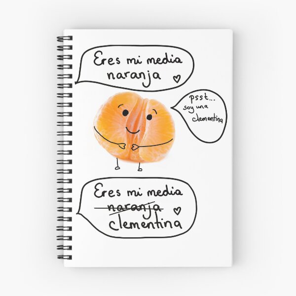 Item preview, Eres mi media clementina designed and sold by Scrapsofmara.