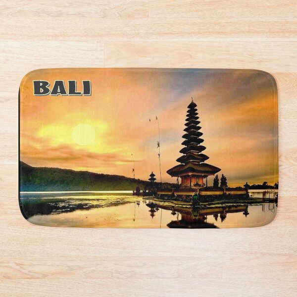 Item preview,  BALI : Vintage Indonesia Sunset Travel Advertising Print designed and sold by posterbobs.