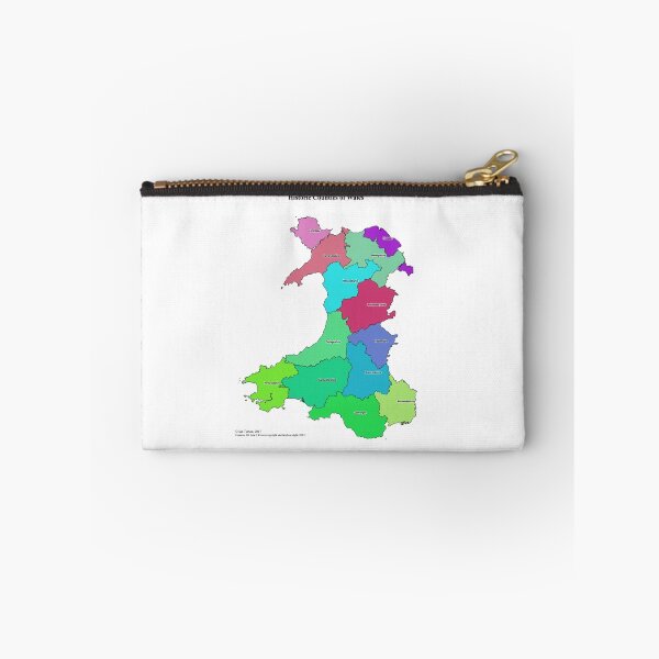 Item preview, Historic Counties of Wales designed and sold by ianturton.