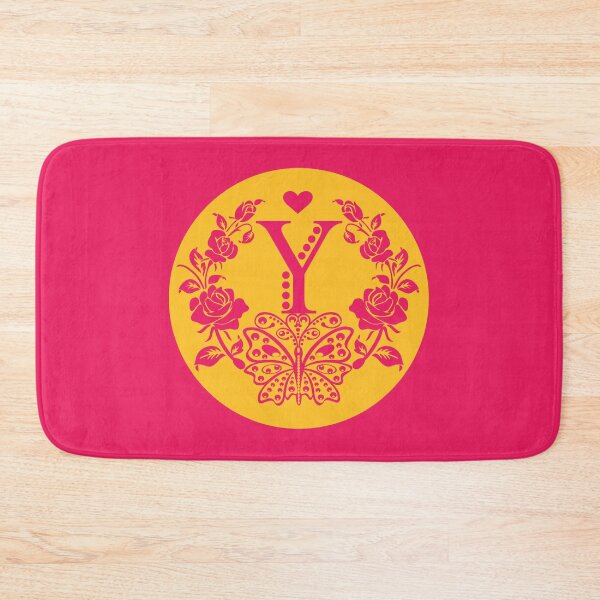 Item preview, Roses, Heart and Butterfly Monogram Y designed and sold by ClownFishArts.
