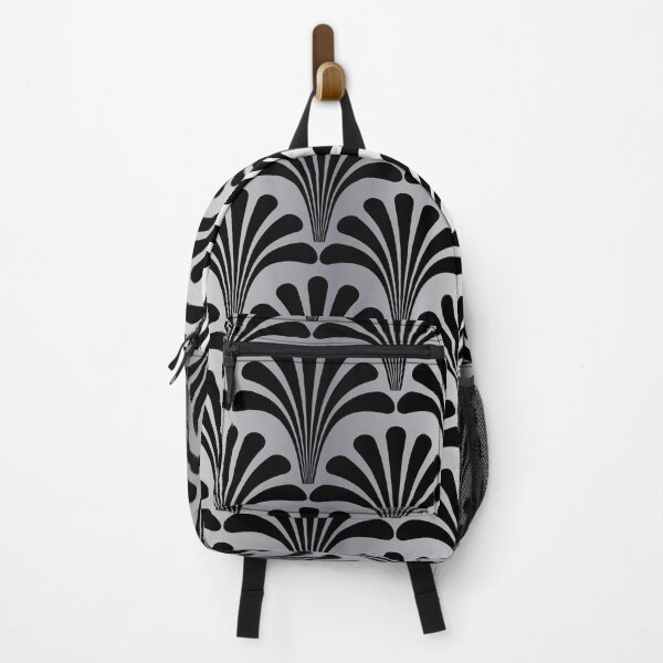 Item preview, Silver Gatsby Art Deco Pattern Background Design	 designed and sold by Angela Cini.