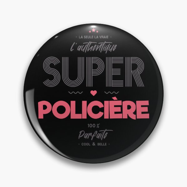 Item preview, The authentic super policewoman designed and sold by lepetitcalamar.
