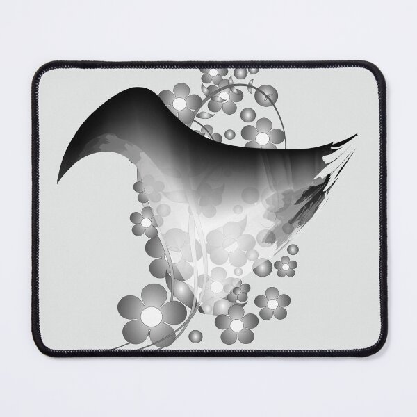 Item preview, grey tone fantasy bird designed and sold by Robert Elfferich.