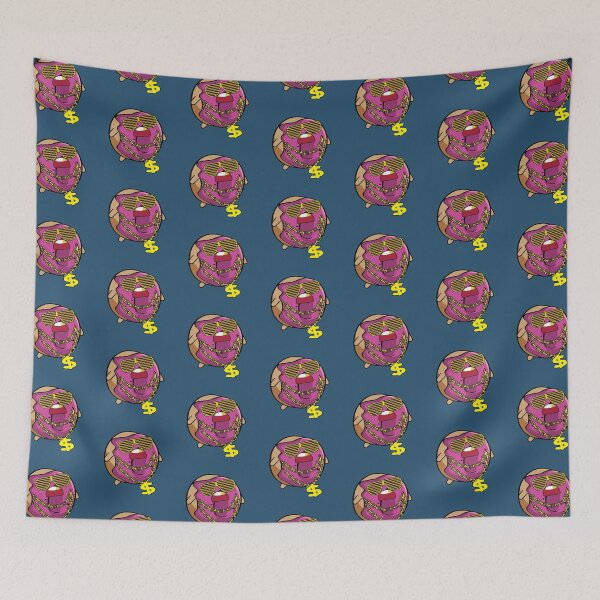Item preview, Thug donut wearing sunglasses and gold chain designed and sold by Donutlovers.