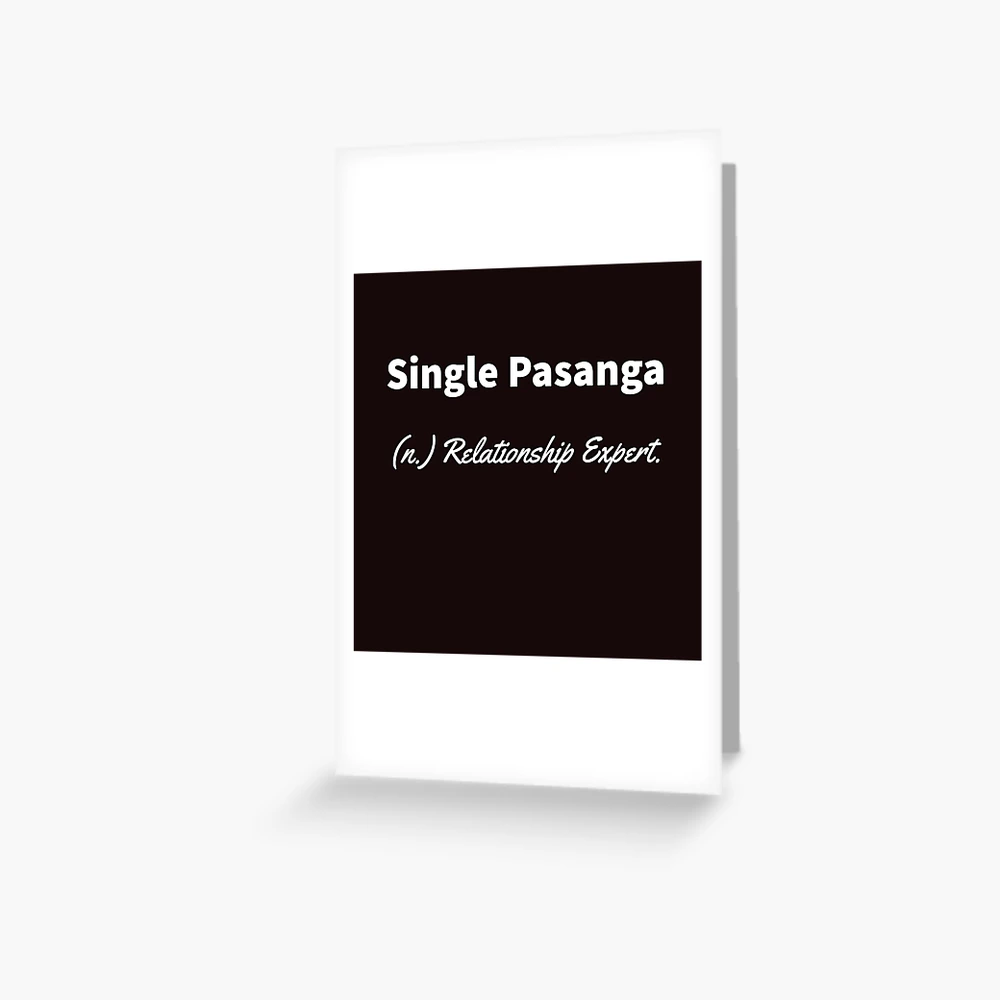 Single Pasanga (Tamil saying) Greeting Card
