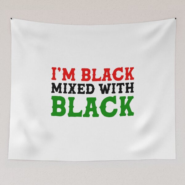 Item preview, i'm black mixed designed and sold by FauzIDEA.