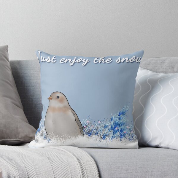 Item preview, Cute snow bunting- Wild Life Winter Birds designed and sold by Midnightviera.