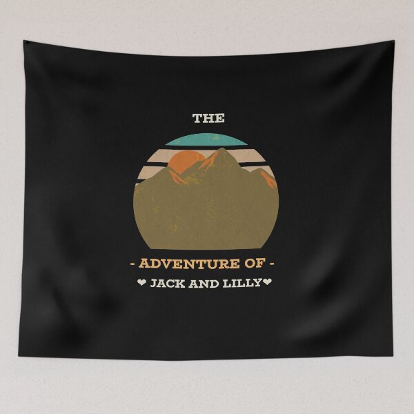 Item preview, The adventure of jack and Lilly - valentines gift, I love my awesome wife, nice I love my girlfriend designed and sold by mr&mrsmalik malik.