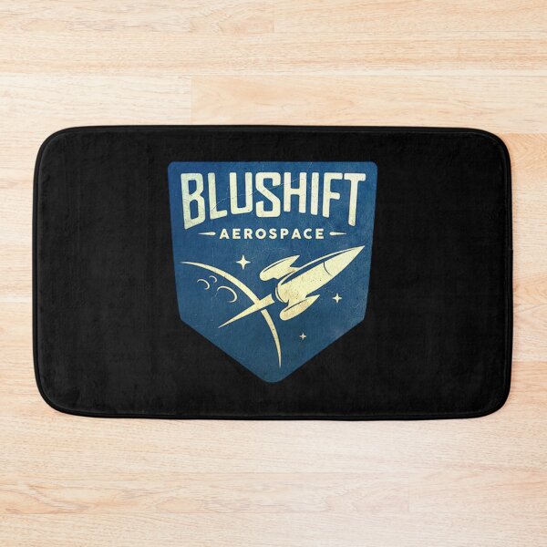 Item preview, bluShift Aerospace logo - vintage look designed and sold by trendistudio.