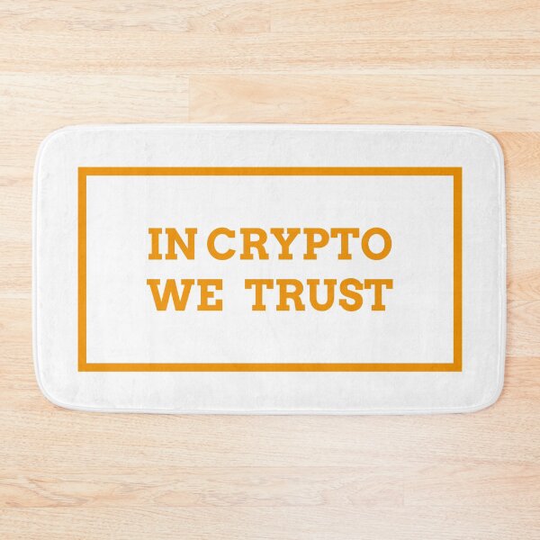 Item preview, In crypto we trust designed and sold by PICbyFemke.