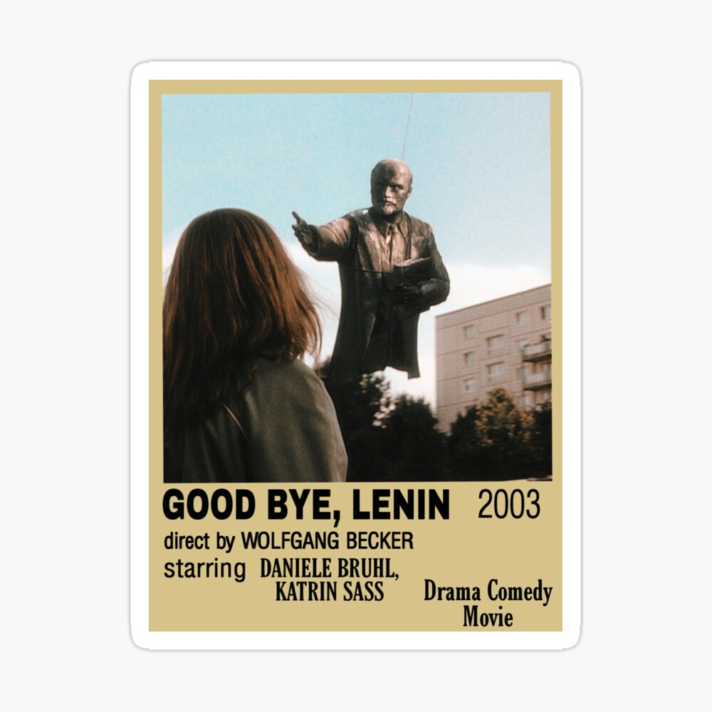 Goodbye Lenin " Poster for Sale by CelebrityShirt | Redbubble