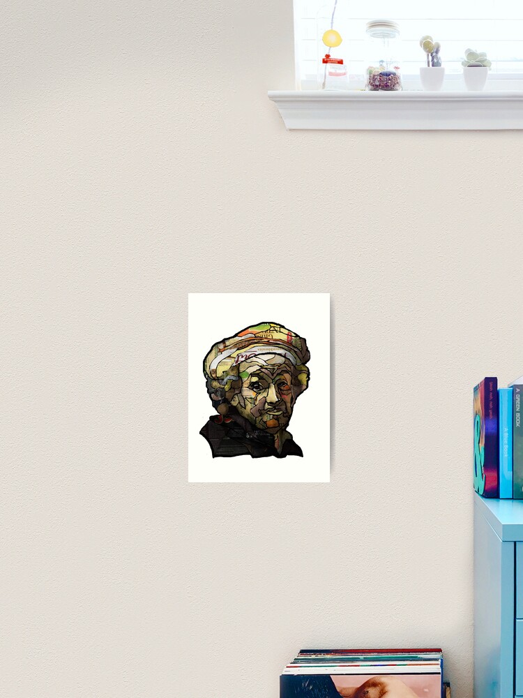 Thumbnail 1 of 3, Art Print, Rembrandt, self portrait as apostle Paul designed and sold by Ruud van Koningsbrugge.
