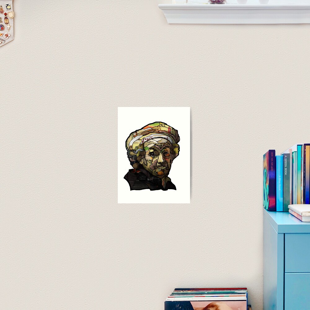 Rembrandt, self portrait as apostle Paul Art Print