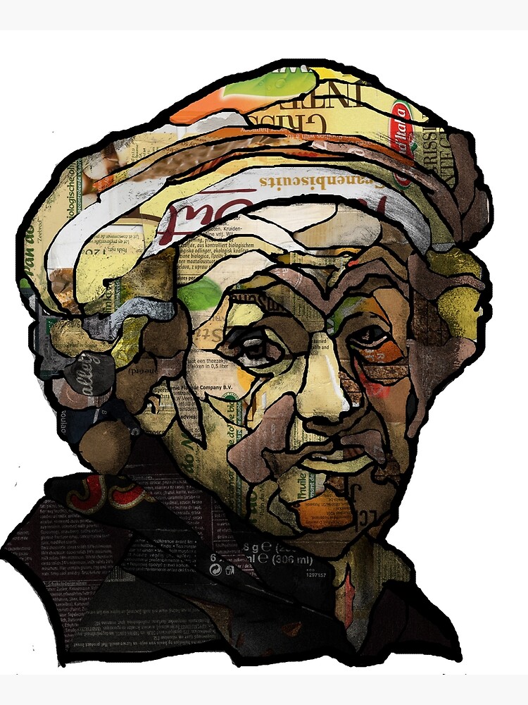 Thumbnail 3 of 3, Art Print, Rembrandt, self portrait as apostle Paul designed and sold by Ruud van Koningsbrugge.