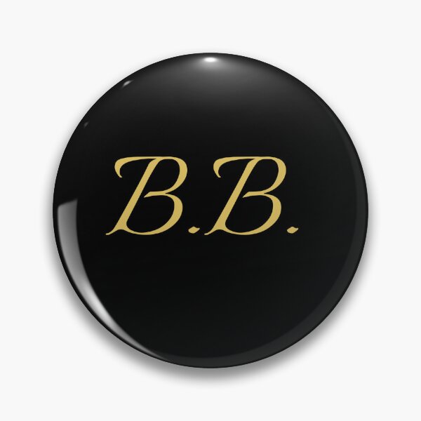 Item preview, BB Initials | Gold Lettering | Personalised Gifts designed and sold by Avo And Sriracha.