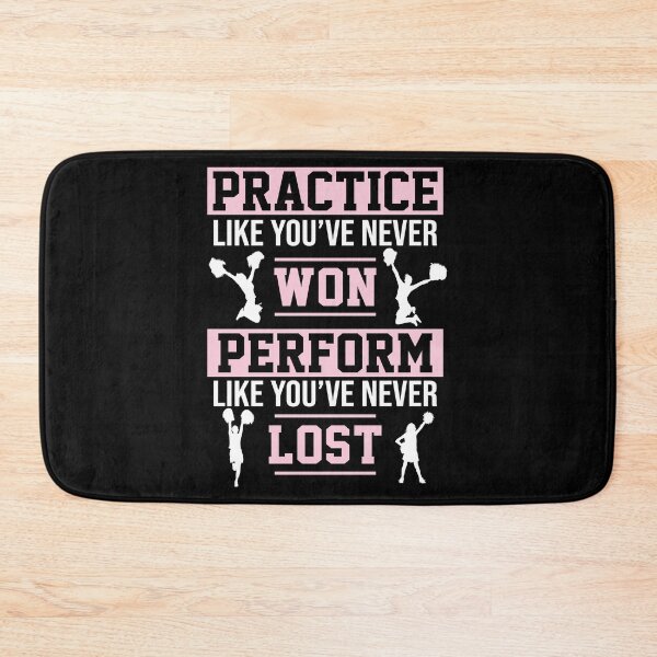 Item preview, Cheerleading Practice Never One Perform Never Lost designed and sold by StrongShirts.