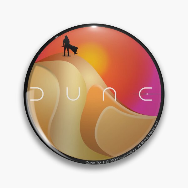 Item preview, DUNE 2022 LOGO - ARRAKIS DESERT - PAUL ATREIDES SILHOUETTE designed and sold by KoolDsigns-FLIX.