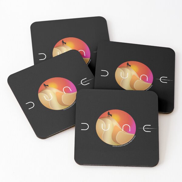 Item preview, DUNE 2022 LOGO - ARRAKIS DESERT - PAUL ATREIDES SILHOUETTE designed and sold by KoolDsigns-FLIX.