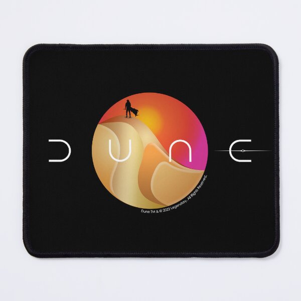 Item preview, DUNE 2022 LOGO - ARRAKIS DESERT - PAUL ATREIDES SILHOUETTE designed and sold by KoolDsigns-FLIX.