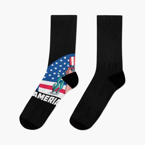 Artikelvorschau, Axolotl Ameriaxolotl USA Flagge 4. Juli entworfen und verkauft von StrongShirts.