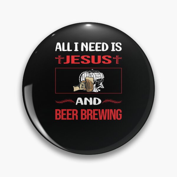 Item preview, Funny Jesus Beer Brewing designed and sold by DougPoulos.