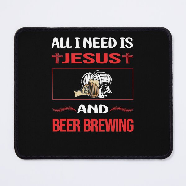 Item preview, Funny Jesus Beer Brewing designed and sold by DougPoulos.