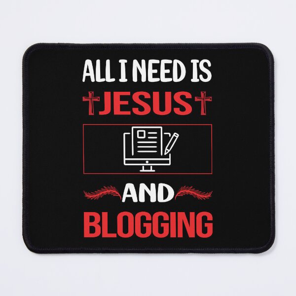 Item preview, Funny Jesus Blogging Blog Blogger designed and sold by DougPoulos.