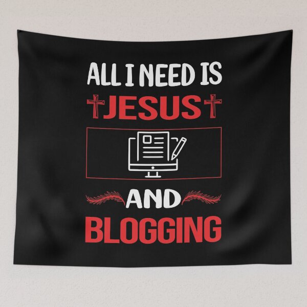 Item preview, Funny Jesus Blogging Blog Blogger designed and sold by DougPoulos.
