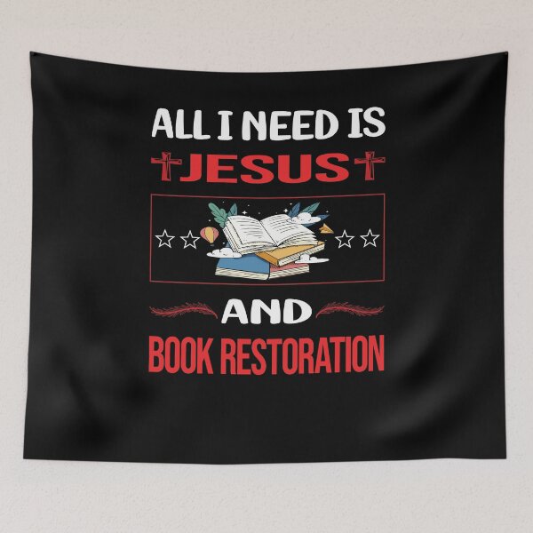Item preview, Funny Jesus Book Restoration designed and sold by DougPoulos.