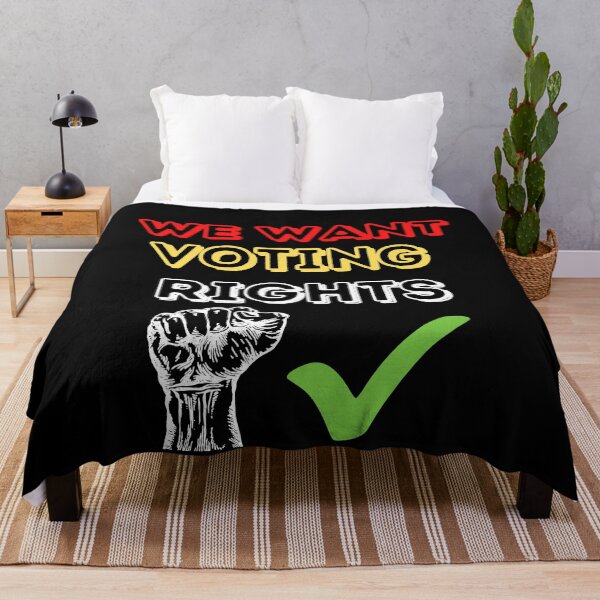 Item preview, We Want Voting Rights designed and sold by Buzzbazaar.