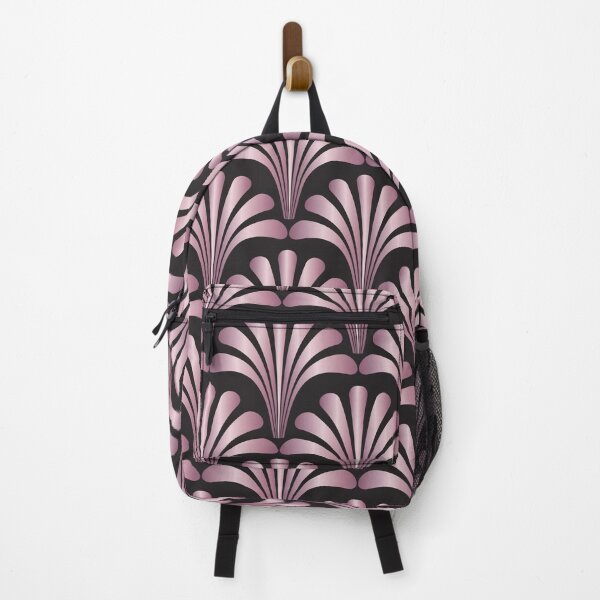 Item preview, Pink Floral Gatsby Art Deco Pattern Background Design	 designed and sold by Angela Cini.