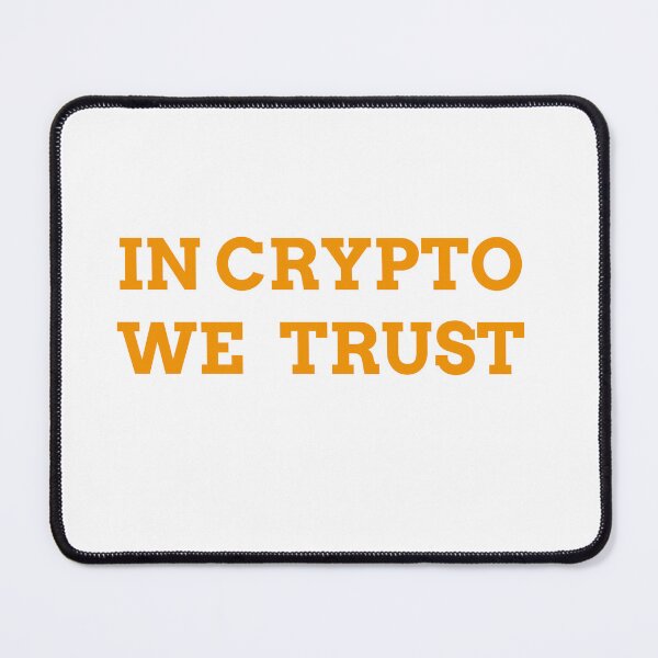 Item preview, In crypto we trust - orange designed and sold by PICbyFemke.
