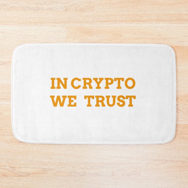 Item preview, In crypto we trust - orange designed and sold by PICbyFemke.