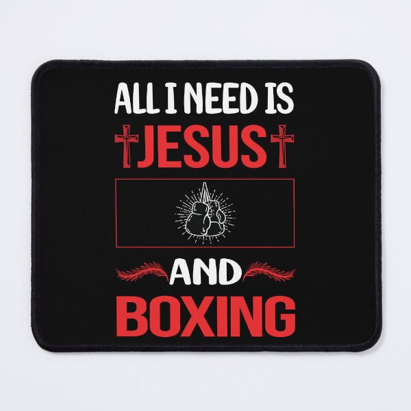 Item preview, Funny Jesus Boxing designed and sold by DougPoulos.