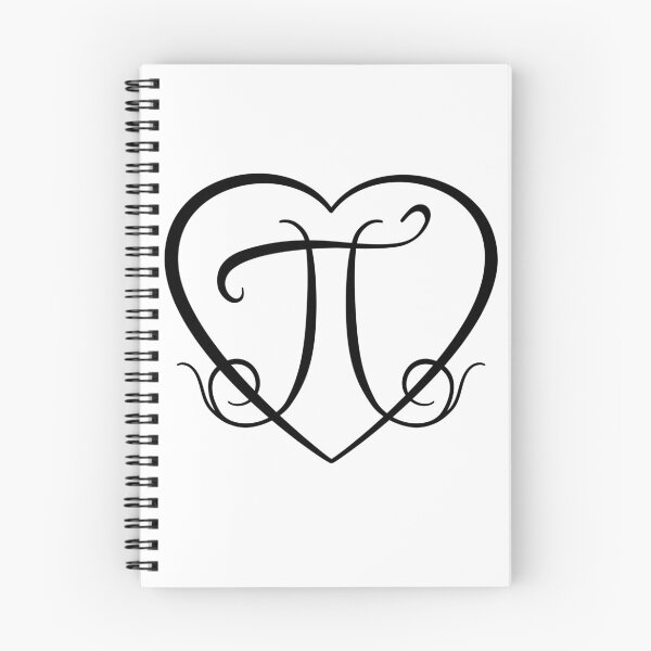 Item preview, Romantic linear illustration of a heart with letter П. designed and sold by kosnatvi.