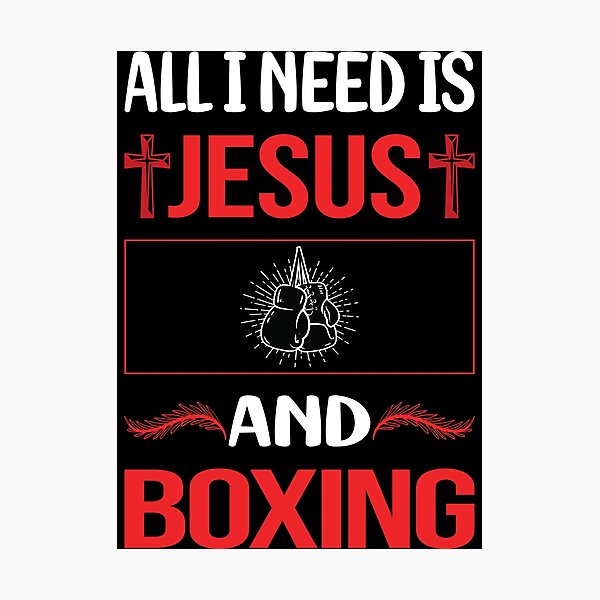 Artikel-Vorschau von Lustiges Jesus-Boxen, designt und verkauft von DougPoulos.