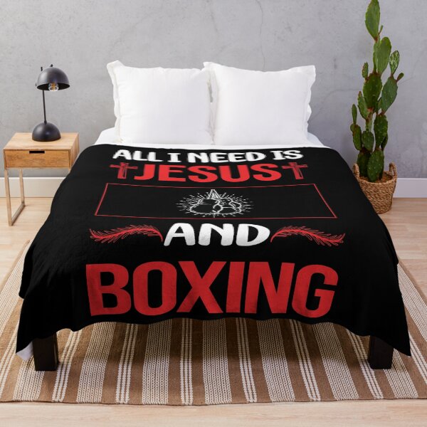 Item preview, Funny Jesus Boxing designed and sold by DougPoulos.