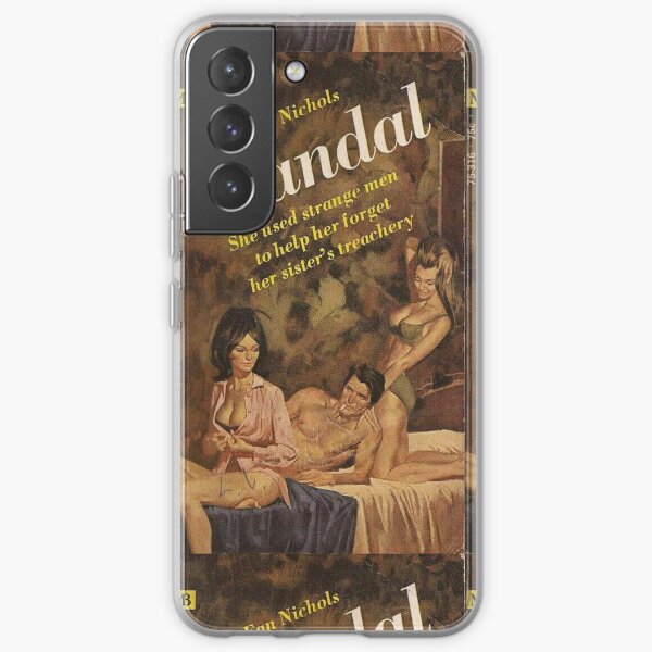Horreur des années 80 - scandale de la terreur rétro filles films bizarres Coque souple Samsung Galaxy
