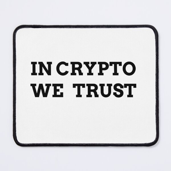 Item preview, In crypto we trust - black designed and sold by PICbyFemke.