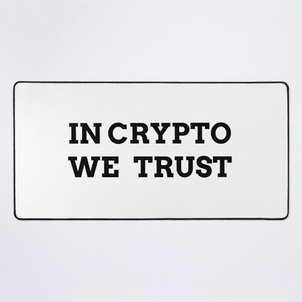 Item preview, In crypto we trust - black designed and sold by PICbyFemke.