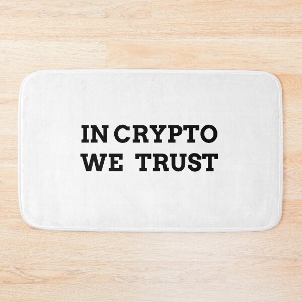 Item preview, In crypto we trust - black designed and sold by PICbyFemke.