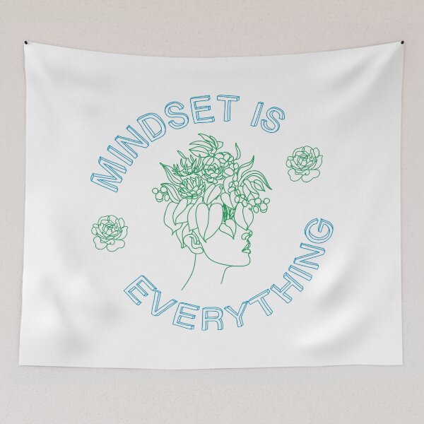 Item preview, Mindset is Everything - Mental Health Matters - Happiness  designed and sold by DesignByLeo.