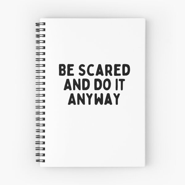Item preview,  be scared and afraid and do it anyway, you can be afraid but do it anyway designed and sold by DareDreams.
