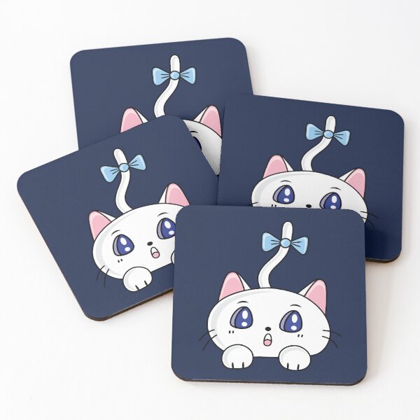 Item preview, Cute White Cat With Bow Tie designed and sold by STUDIO-72.