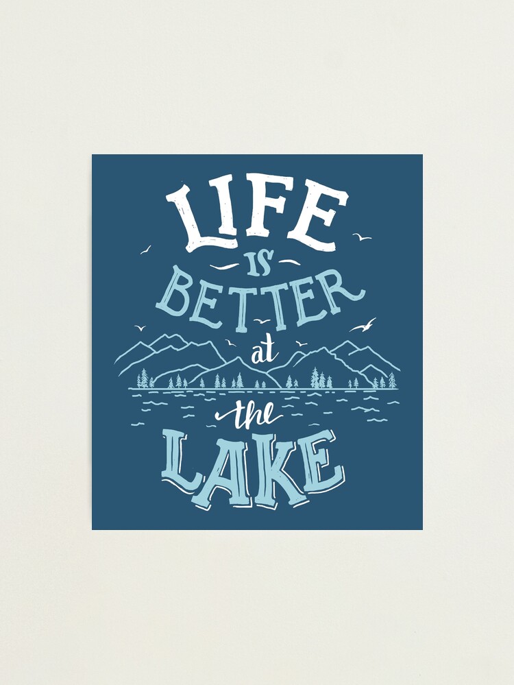 Life Is Better at the Lake. Lake Mode. Lake Life Best Life. Lake Camp Life  Gifts Cap for Sale by PaulLesser